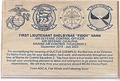 Lasered Wooden Plaque